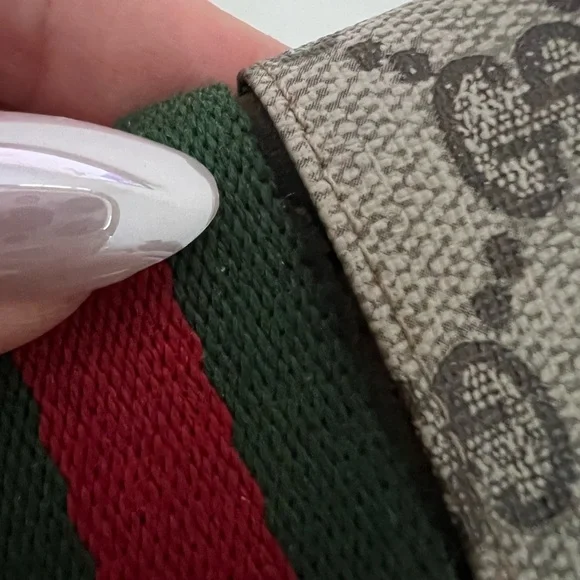 Vintage Gucci GG Monogram Canvas Leather Clutch Wallet - Picture 12 of 16